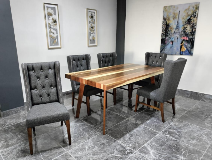 MESA GRECIA DE 6, CHAPA PAROTA SALVAJE