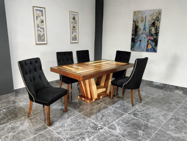 MESA MONTANA DE 6, CHAPA ENCINO Y PAROTA SALVAJE